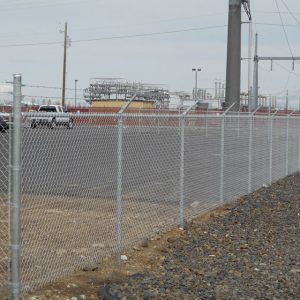 Secure perimeter around a water containment site